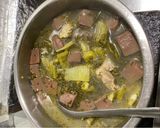 酸菜軟骨豬血湯的食譜步驟5照片