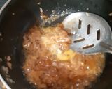 A picture of step 3 of Potatoes manchurian.
