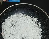 A picture of step 1 of Sabudana cutlets.