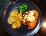 Foto langkah ke 7 dari resep Chicken Parmigiana.