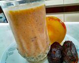 A picture of step 1 of Dates and Apple shake.