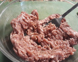 Foto del paso 5 de la receta: Hamburguesas de ternera, berenjena, calabacín y cebolla