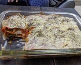 A picture of step 5 of Pav bhaji lasagna.