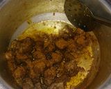 A picture of step 2 of Mutton nihari.