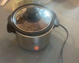 A picture of step 1 of Easy Vegan Mini Crockpot Pasta.