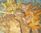Foto langkah ke 15 dari resep Crispy beef steak.