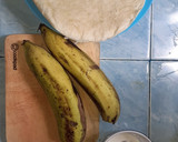Foto langkah ke 1 dari resep Banana roll gampang,enak dari pisang buah.