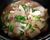 รูปขั้นตอนการทำที่ 3 ของ หนังหมูผัดขึ้นฉ่าย