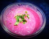 A picture of step 3 of Beetroot and curd raita with the twist of walnut.