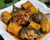 A picture of step 8 of Catfish and plantain peppersoup.