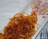 A picture of step 13 of Persian style spaghetti.