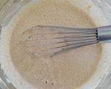 Une image de l'étape 2 de Flan healthy aux raisins et amande, gluten free.