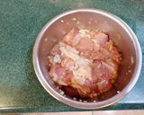 紫蘇蛋黃醬伴雞的食譜步驟1照片