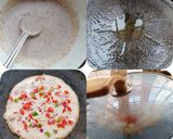 A picture of step 2 of Ragi Uttapam.