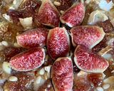 Une image de l'étape 6 de Tarte figues, chèvre et pignons.
