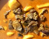 Gambar langkah 3 resipi Kari Daging.