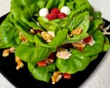 Foto del paso 3 de la receta: Lechuga viva con frambuesa y nueces