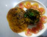 #Aloo_ palak Sabji recipe step 3 photo