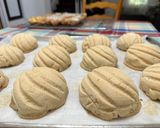 Édes mexikói kalács: concha recept fázis 7 fotója