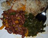 A picture of step 3 of Sauted beans.