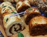 Foto langkah ke 7 dari resep Roti Gulung Abon, Empuk Dan Rasa Abon Nya Benar2 Mantap.