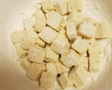 A picture of step 1 of Vegan General Tso Tofu and Noodles.