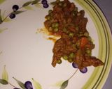 Foto del paso 5 de la receta: Arvejado de carne en tiritas 😋😋
