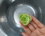 Hình bước làm 2 của món Cải thìa xào dầu hào