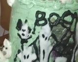 Foto del paso 4 de la receta: Torta de fantasmas!! B💀💀ooo👻👻👻