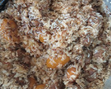 A picture of step 10 of Mutton Pilau#Arabic contest.