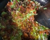 A picture of step 11 of Veg Manchurian Fried Rice.