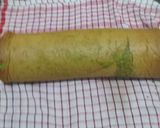 Foto langkah ke 4 dari resep Pandan Roll Cake.
