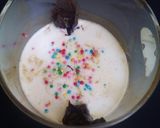 A picture of step 3 of Dalgona coffee.