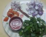 Tangy Bhindi Onion Masala recipe step 1 photo