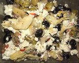 Articsókás-gombás saláta/köret recept fázis 3 fotója