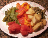 Foto del paso 4 de la receta: Paté de pimientos berenjenas, tomates y manzanas asadas