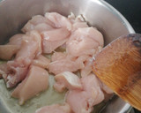 Foto del paso 1 de la receta: Pollo al curry con nata