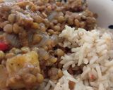 Foto del paso 6 de la receta: Guisito vegano de lentejas y arroz integral orgánico