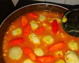 Foto langkah ke 3 dari resep Bakso kuah pedas.