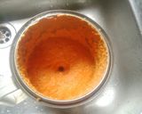 A picture of step 5 of Akara (beans cake).