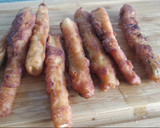 Foto del paso 5 de la receta: Palitos de calabacín en tempura a la miel