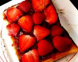 A picture of step 2 of My Strawberry French toast 🤗🤗🤗.