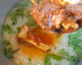 A picture of step 6 of Mutton biryani in electric rice cooker.