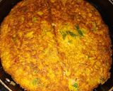 A picture of step 4 of Oats egg omelette.