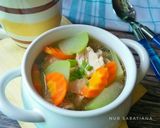 Foto langkah ke 5 dari resep Sup Ayam Labu #pr_recookmasakanberkuah.