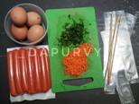 SOSTEL SOSIS TELUR TANPA CETAKAN
(dengan 2 cara) langkah memasak 1 foto