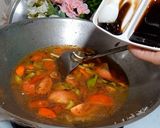 Foto langkah ke 3 dari resep Oseng Cumi asin tahu.