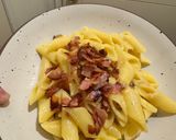 Foto del paso 7 de la receta: Pasta a la carbonara (versión económica) 🍝