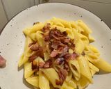 Foto del paso 7 de la receta: Pasta a la carbonara (versión económica) 🍝