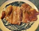 Foto del paso 1 de la receta: Pollo relleno empanizado🌺 (en piezas)